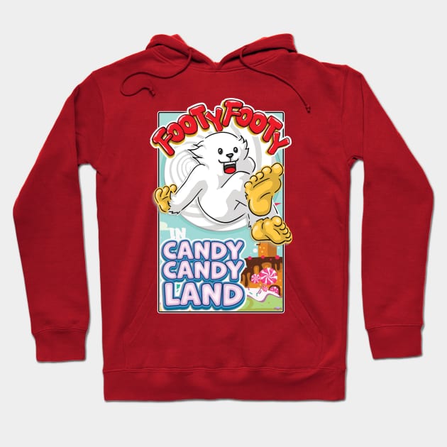 Footy Footy In Candy Candy Land Hoodie by Footy Footy